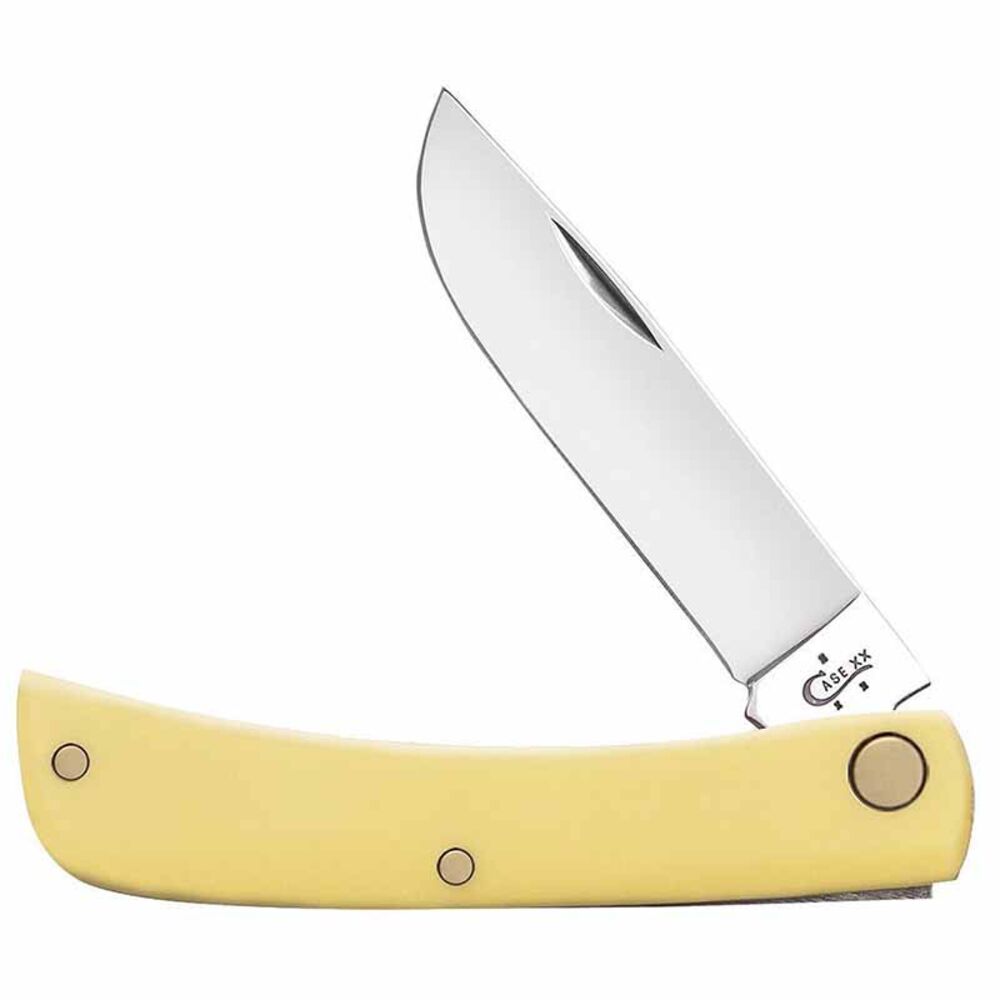 image of Yellow Synthetic Chrome Vanadium Sod Buster Jr Knife