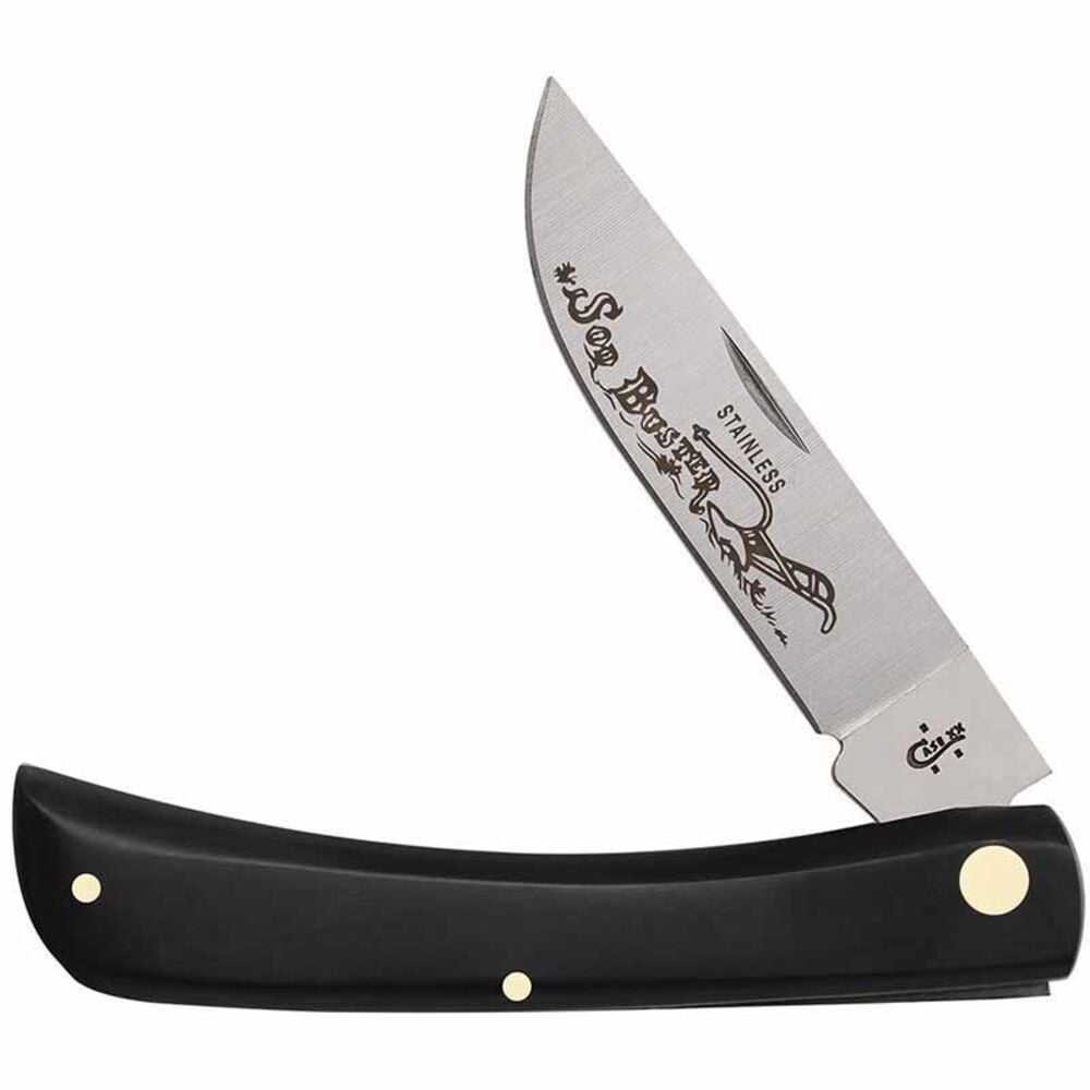 image of Jet-Black Synthetic Sod Buster Knife