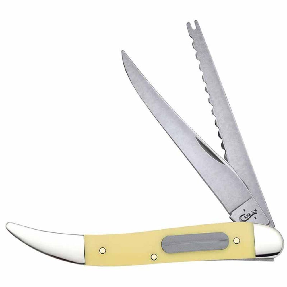 image of Yellow Synthetic Fishing Knife