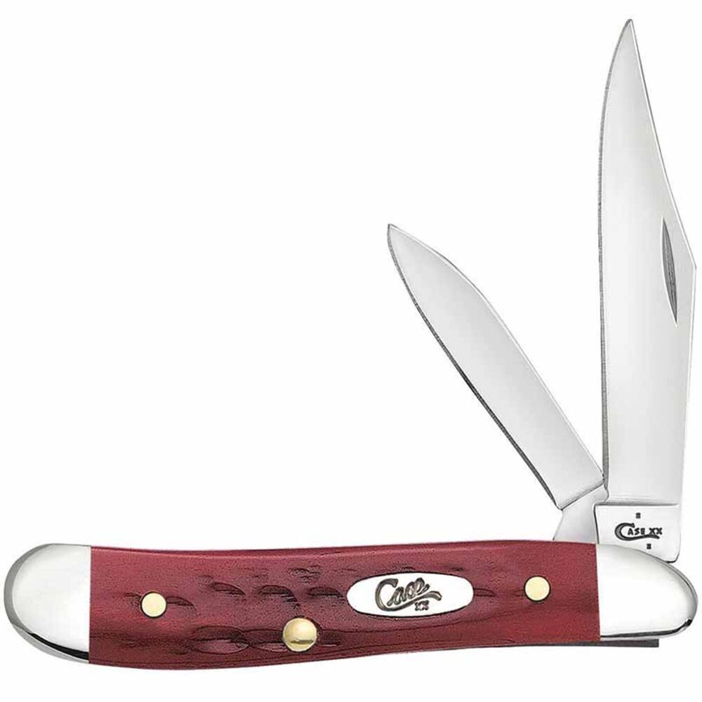 image of Pocket Worn Old Red Bone Corn Cob Jig Peanut Knife