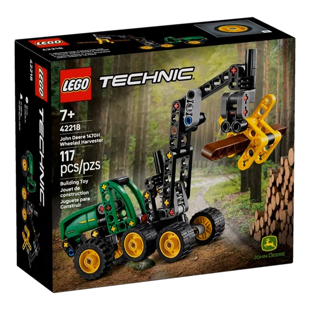image of Technic John Deere 1470H Wheeled Harvester