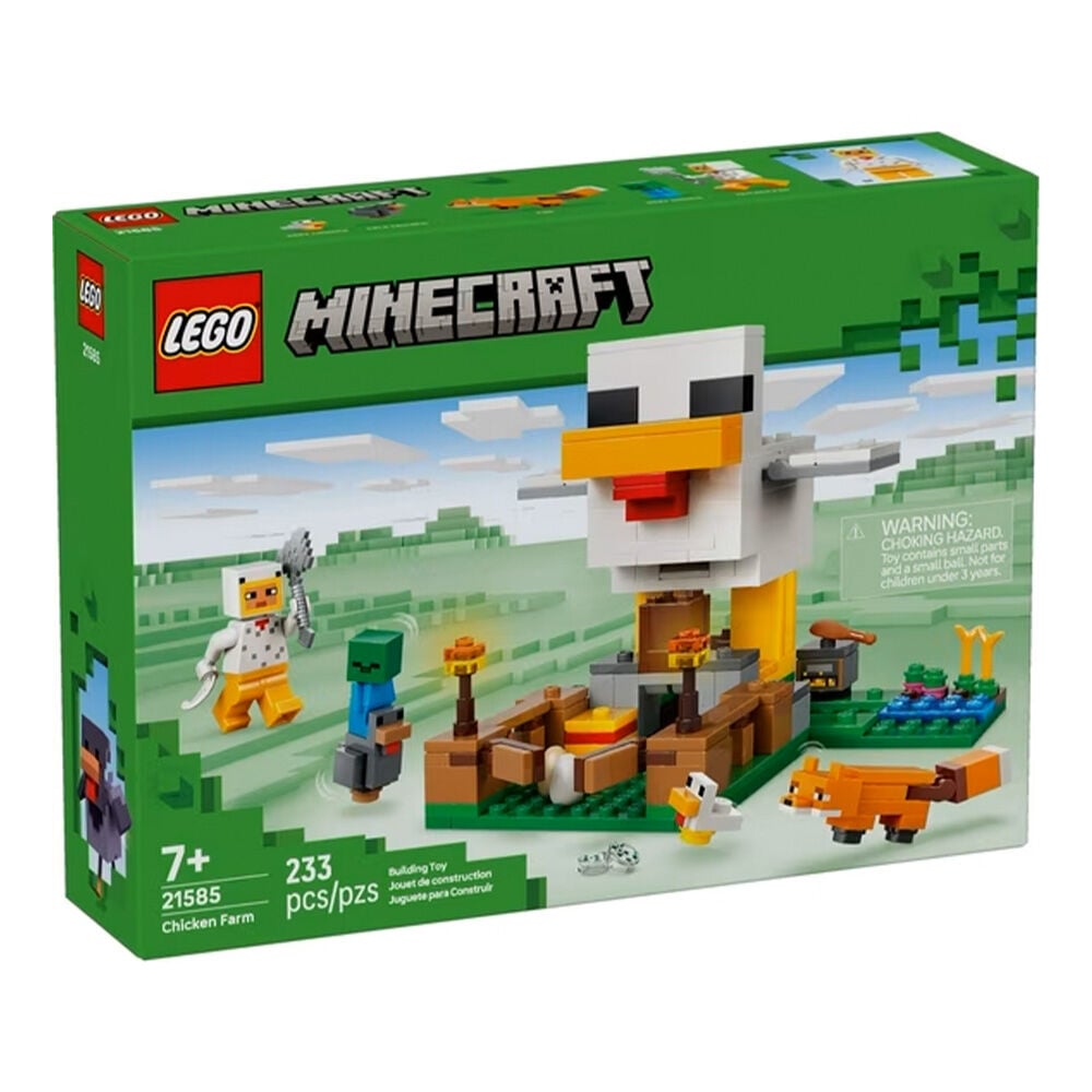 image of Minecraft Chicken Farm Building Toy