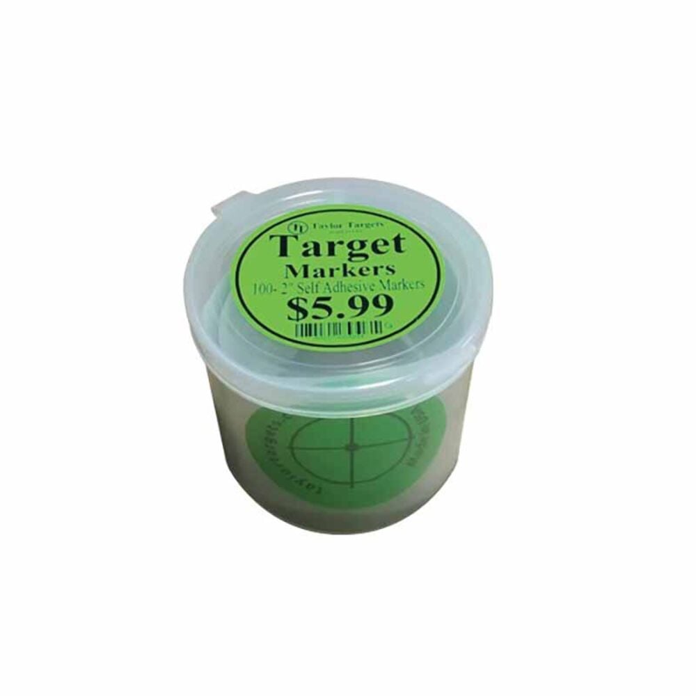 image of Green Target Markers, 100 count