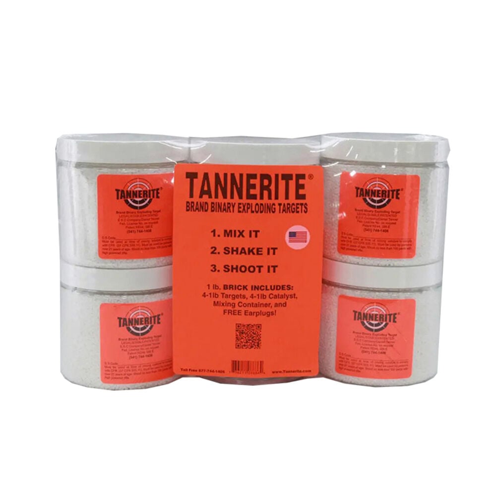 image of 1 lb. Exploding Rifle Brick Targets 4 pack