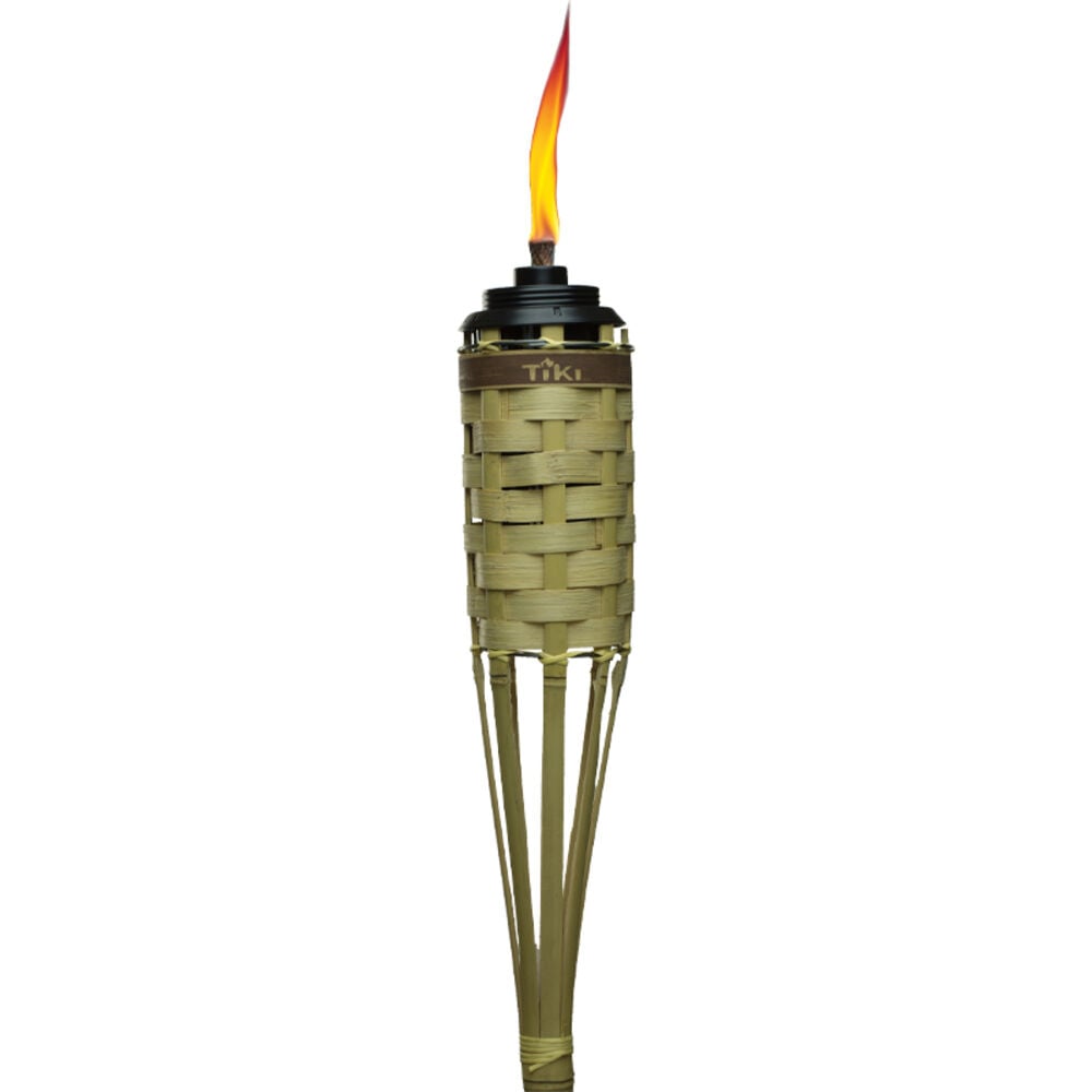image of Luau Bamboo Torch Tan - TIKI