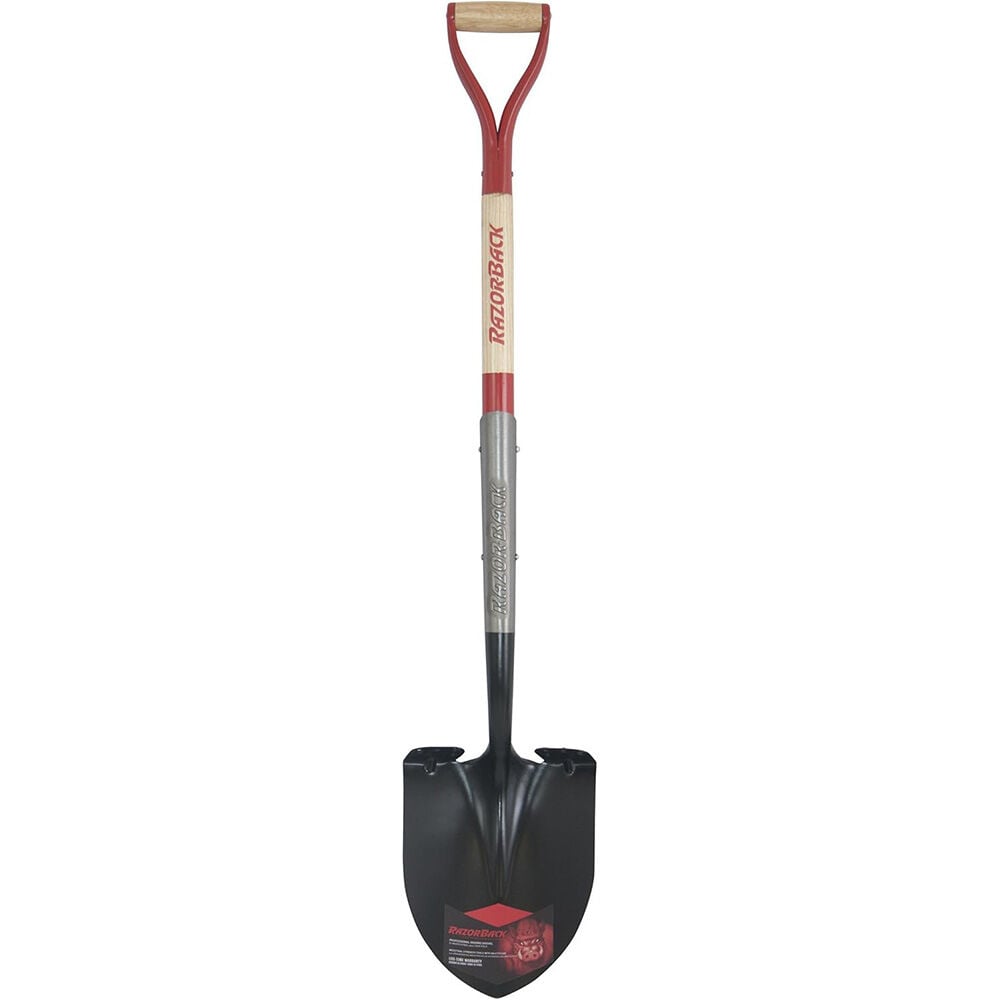 image of 49 in Wood D-Handle Round Point Shovel