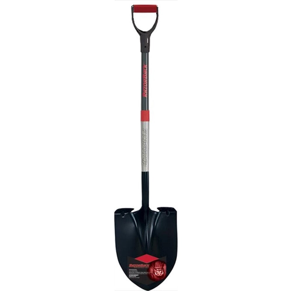 image of 44 in Fiberglass D-Handle Round Point Shovel
