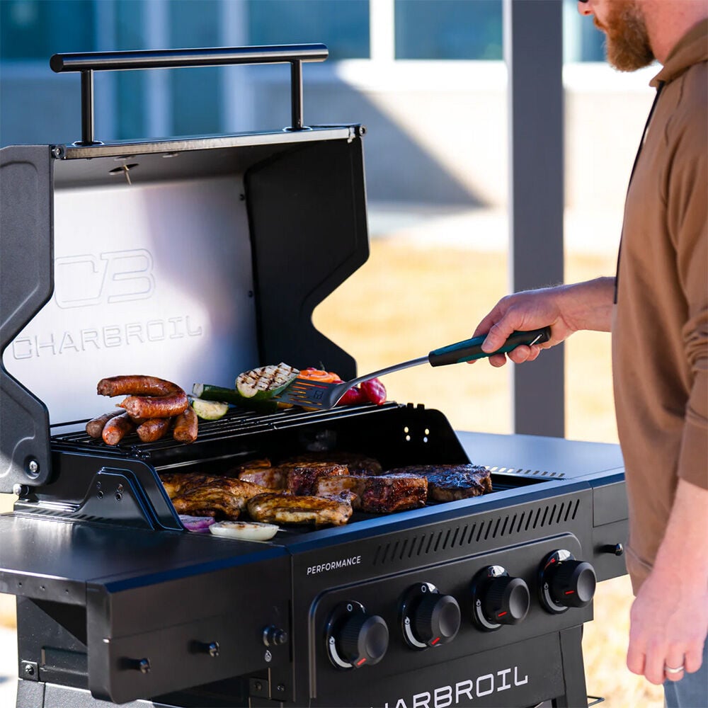 4 Burner Performance Blackout Gas Grill | Atwoods