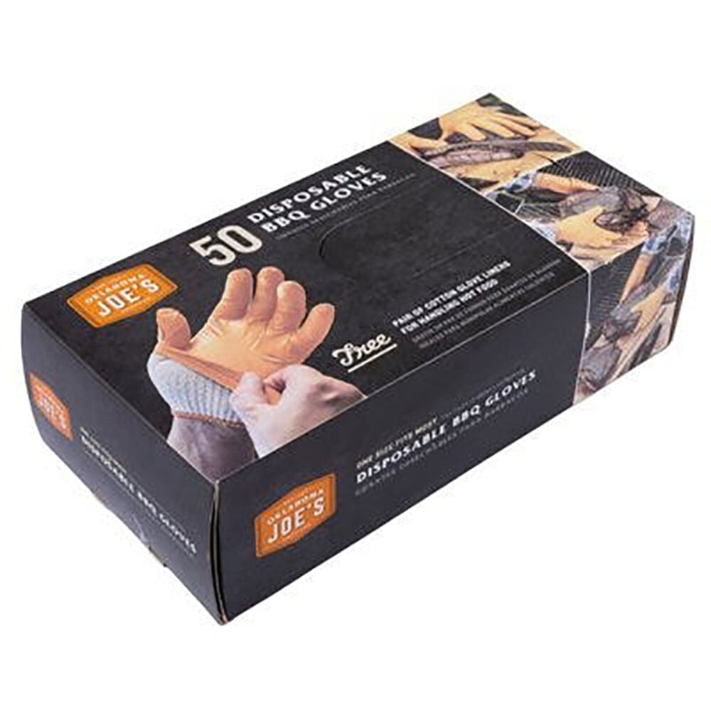image of Disposable BBQ Gloves, 50 count