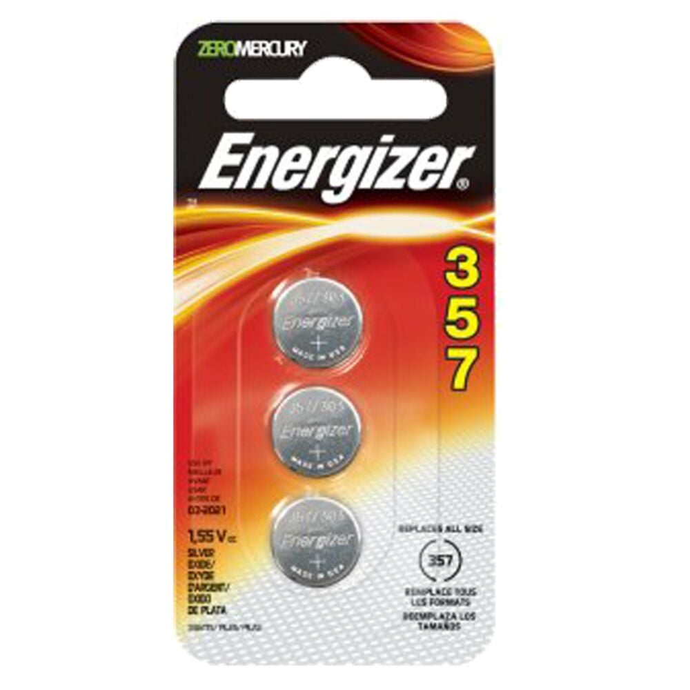 image of Zero Mercury 357 Batteries, 3 pack