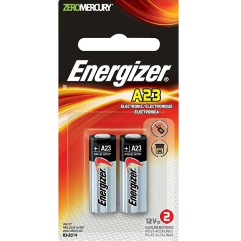image of Zero Mercury A23 Batteries, 2 pack