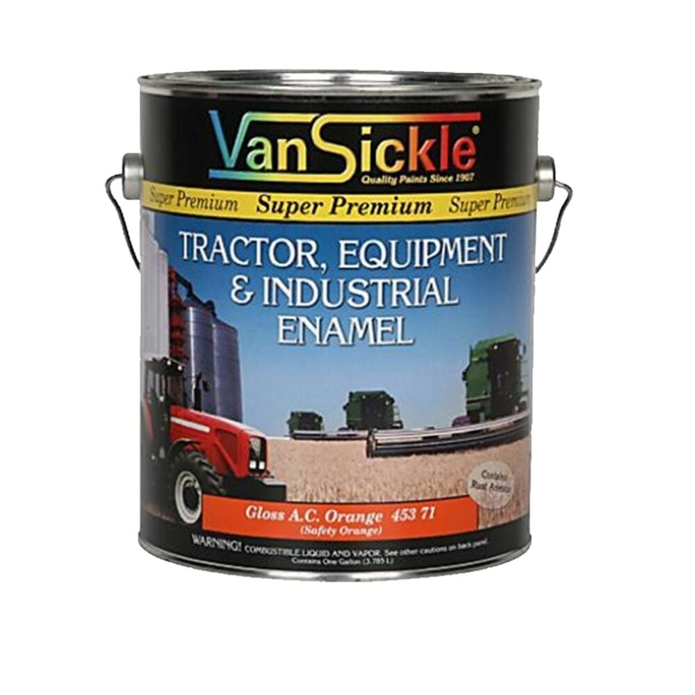 image of Tractor Enamel, Allis Chalmers Orange Gloss, 1 gallon