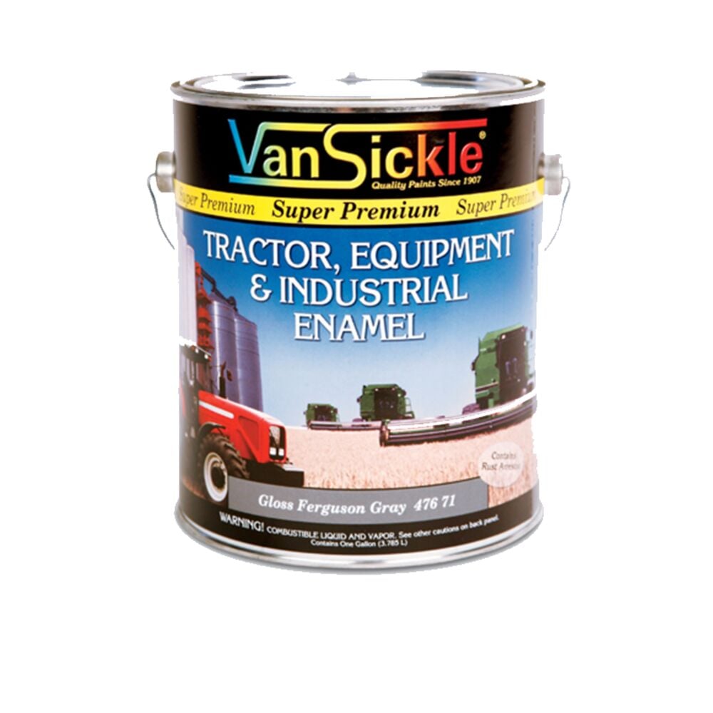 image of Tractor Enamel, Ferguson Gray Gloss, 1 gallon