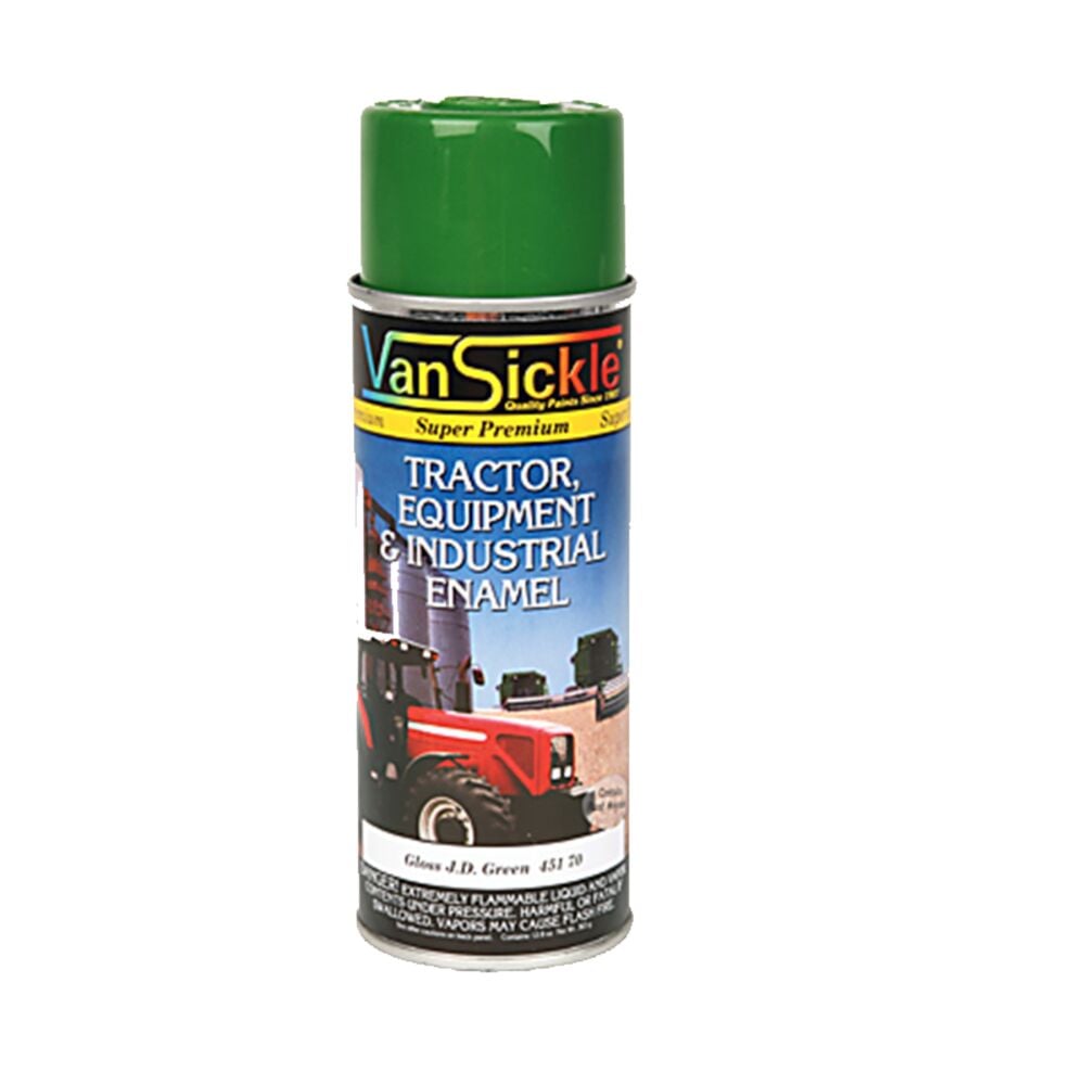 image of Tractor Enamel, Spray, John Deere Green, 12 oz