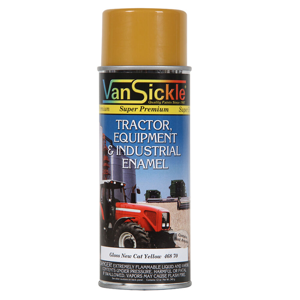 image of Spray Paint, Gloss New Cat Yellow