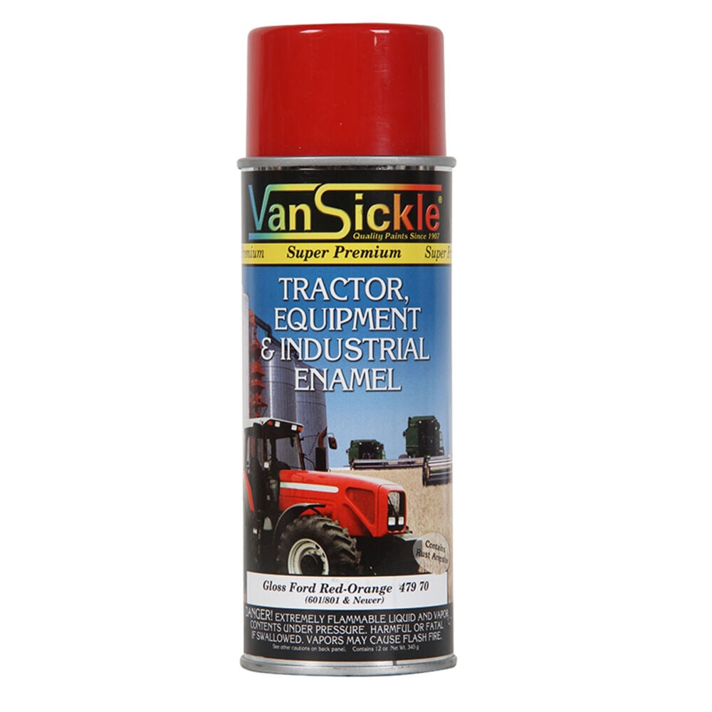 image of Spray Paint, Gloss Ford Red-Orange