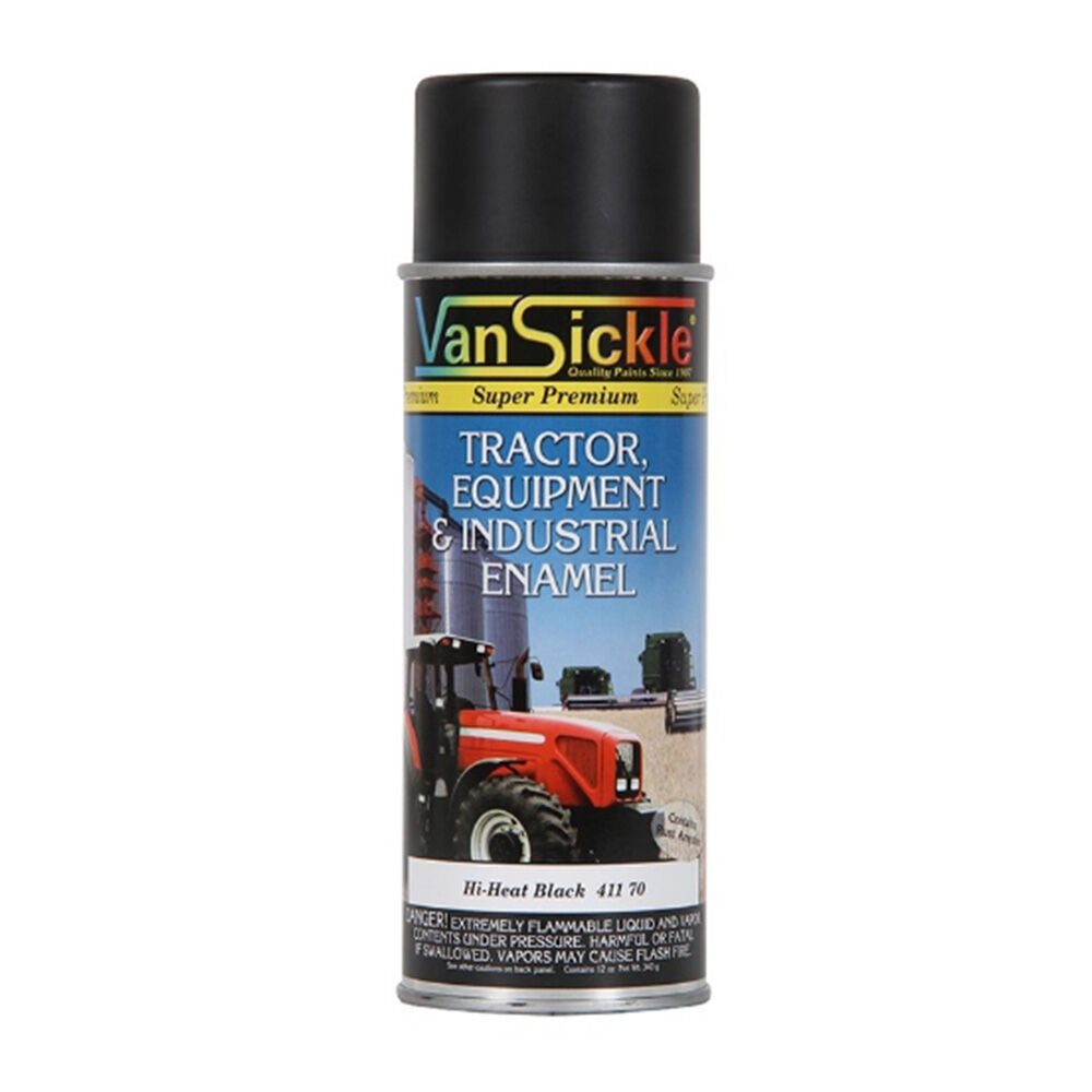 image of Spray Paint, Hi-Heat Black