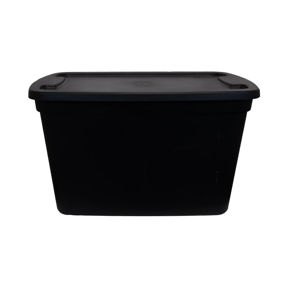 image of Plastic 18 Gallon Tote with Standard Snap Lid