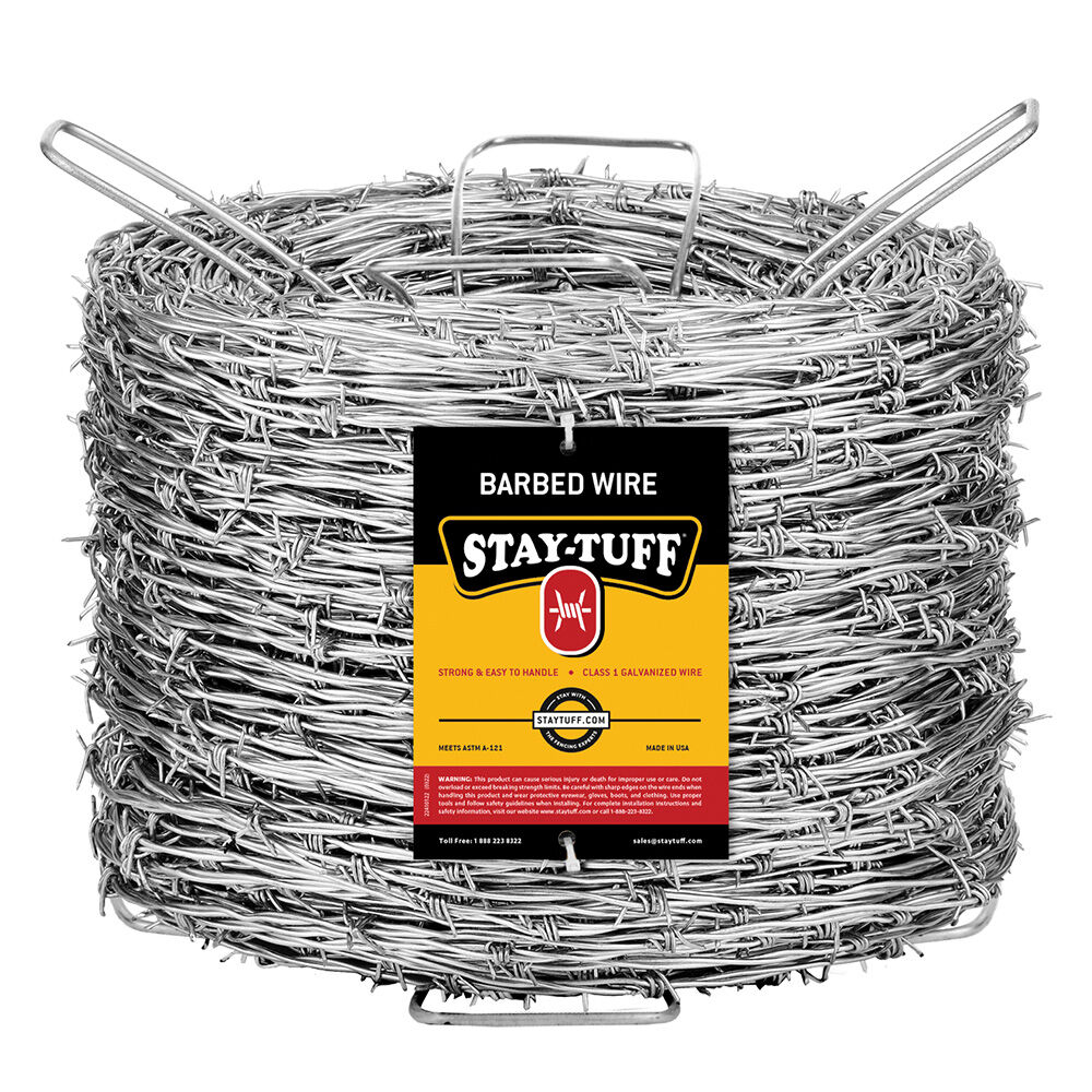 image of 4 Point Class 1, 12.5 Ga Barbed Wire