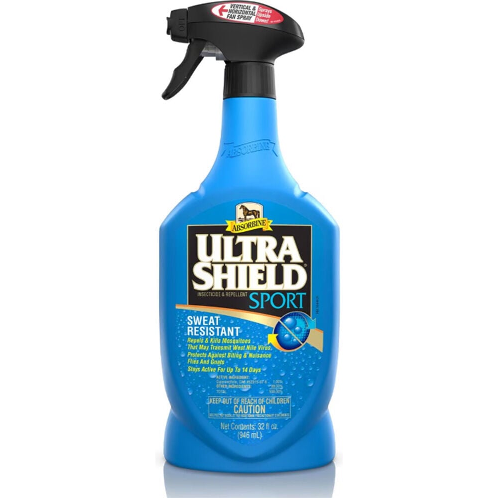 image of Ultrashield Fly Spray Sport Blue, 32 oz