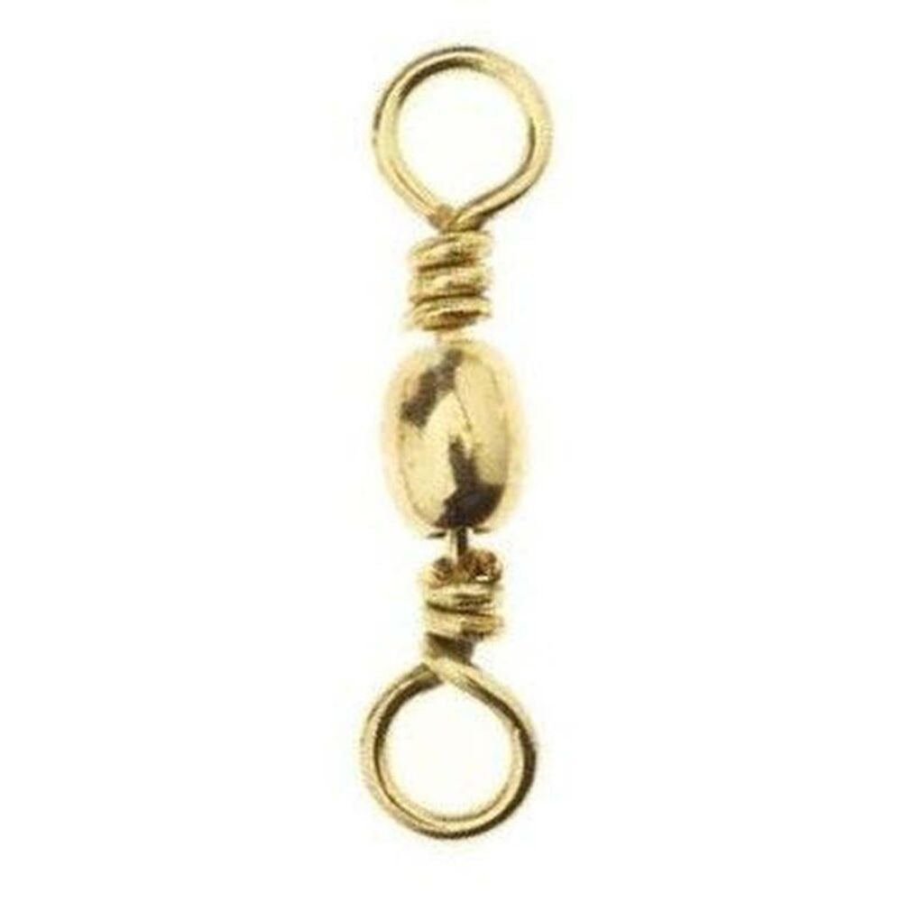 image of Barrel Swivel, Brass, 1/0, 12 count