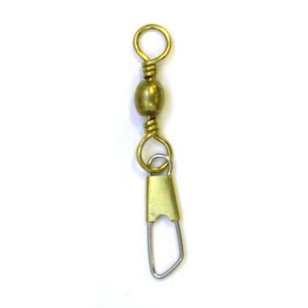 image of Snap Swivel, Brass, 3, 12 count