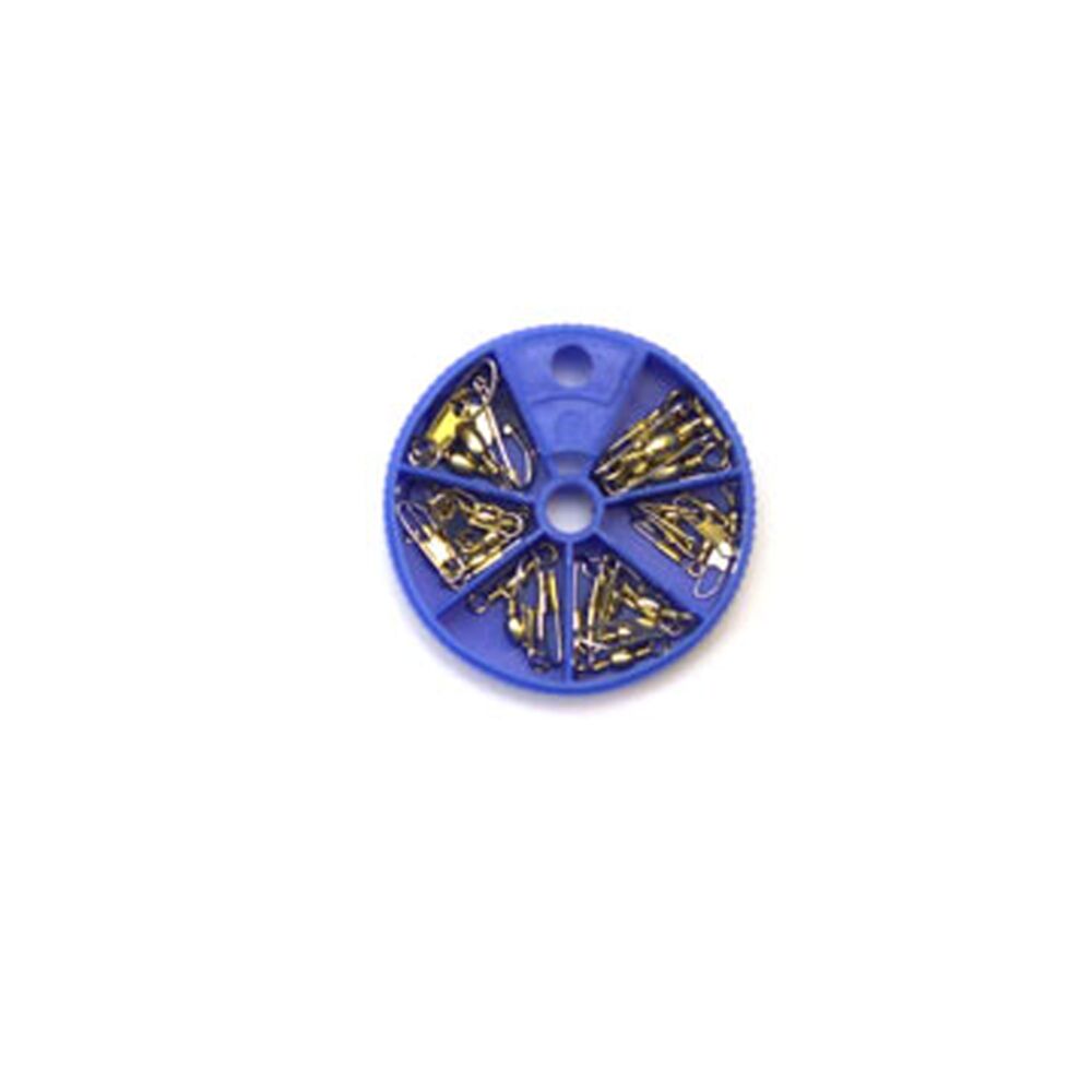 image of Snap Swivel Assortment, Brass, 20 count