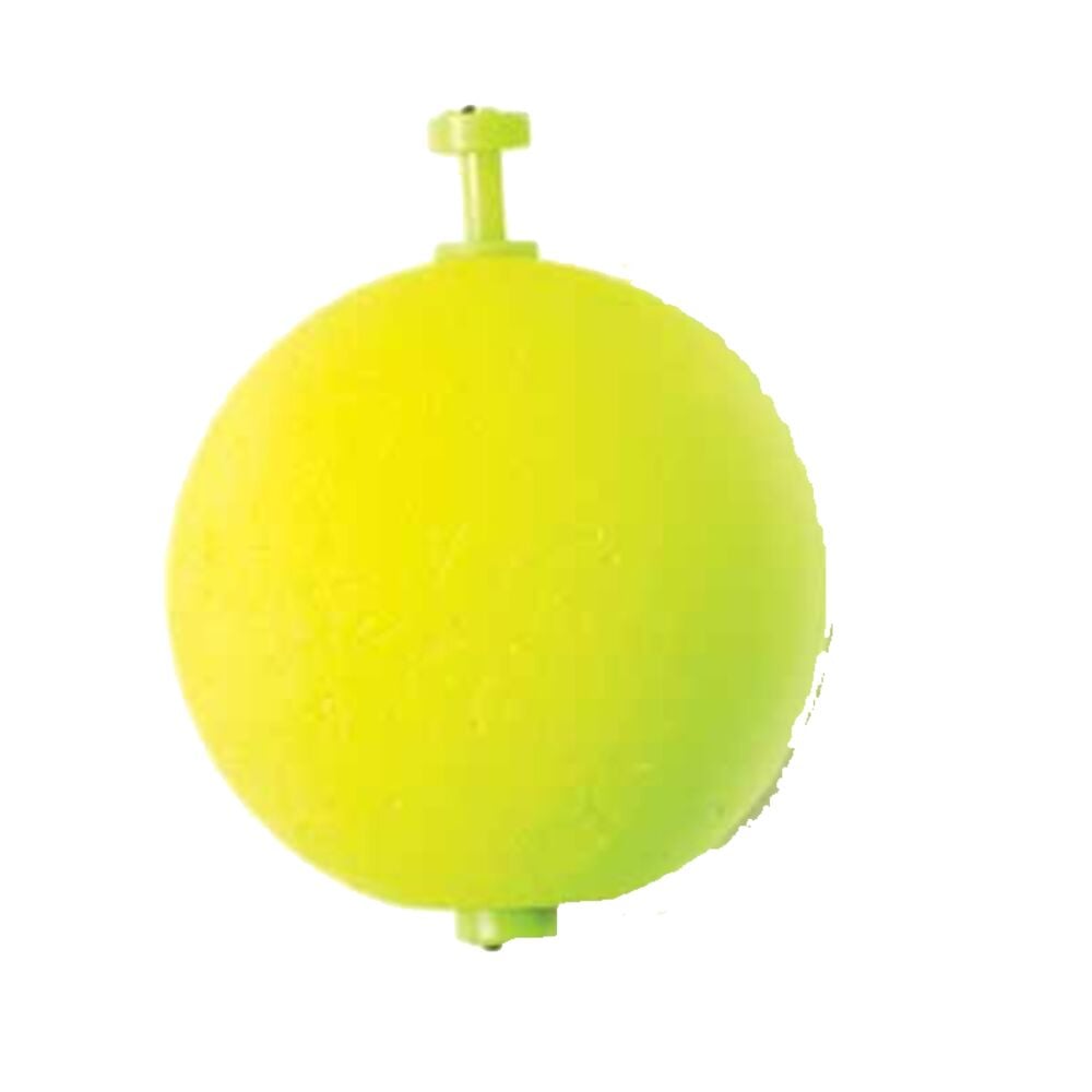 image of Round Foam Float, Chartreuse, 1 1/2 in