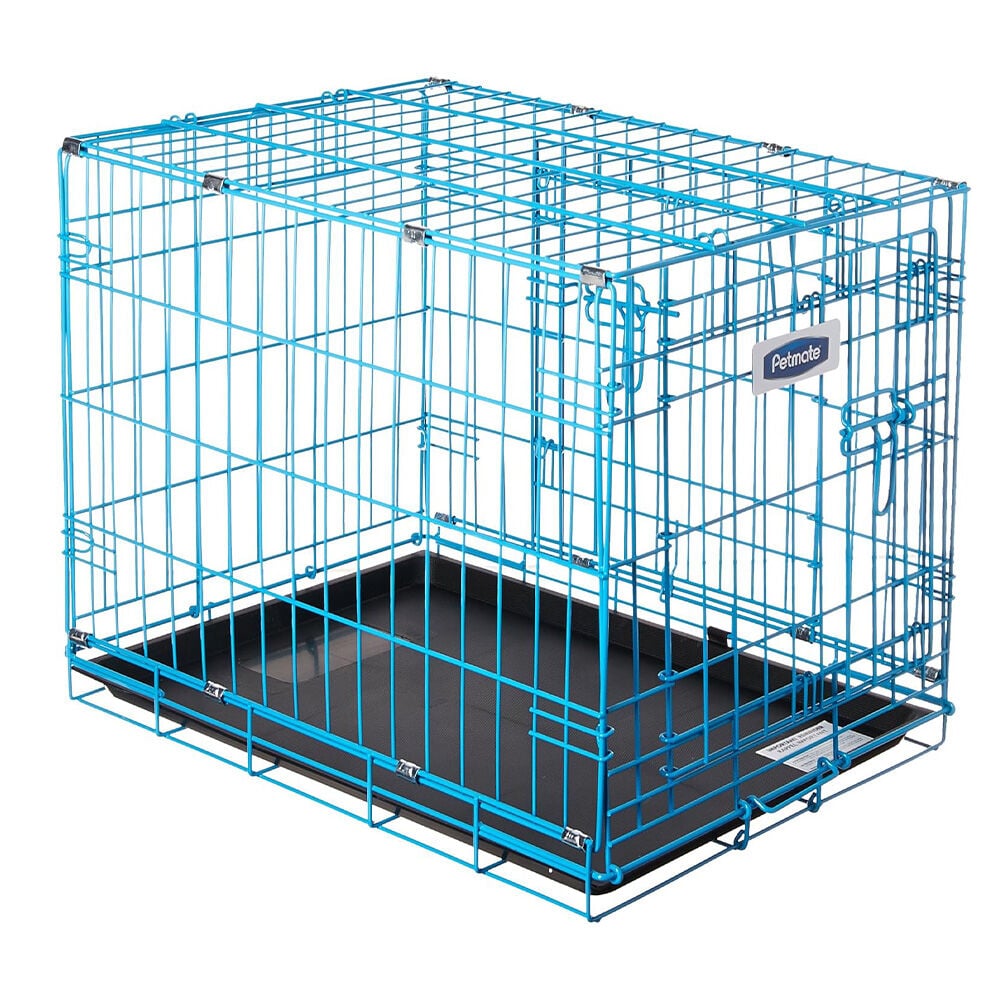 image of 2-Door Wire Puppy Crate- 24 in