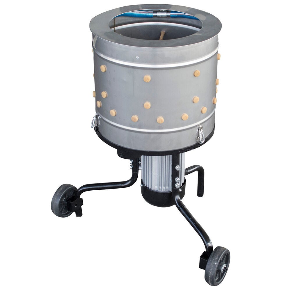 image of Stainless Steel 3/4 HP Electric Chicken Feather Plucker