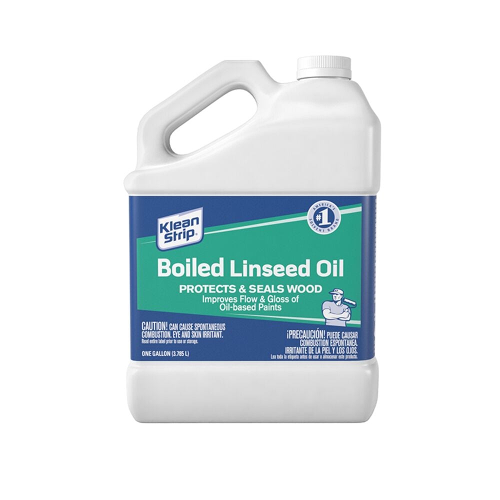 image of Green Boiled Linseed Oil, 1-Gallon
