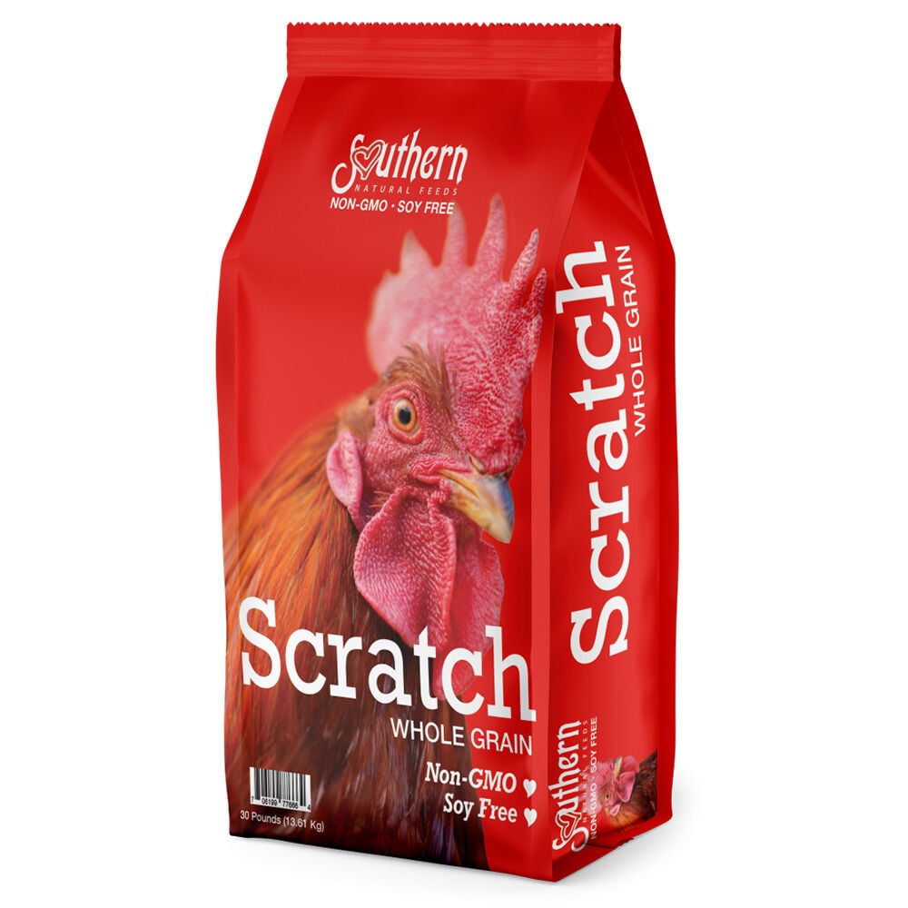 image of Poultry Feed- Non-GMO, Scratch, 30 lb
