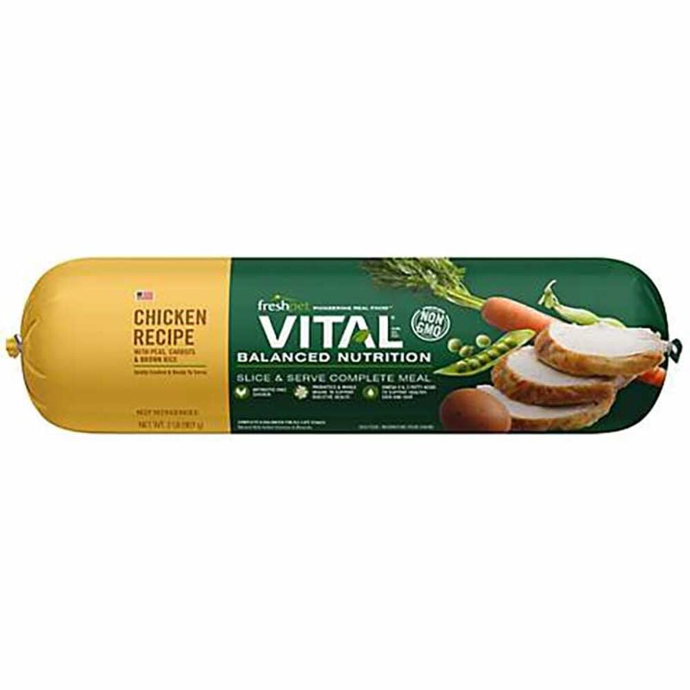 image of Vital Balanced Nutrition Chicken and Whole Grain Fresh Dog Food, 2 lbs