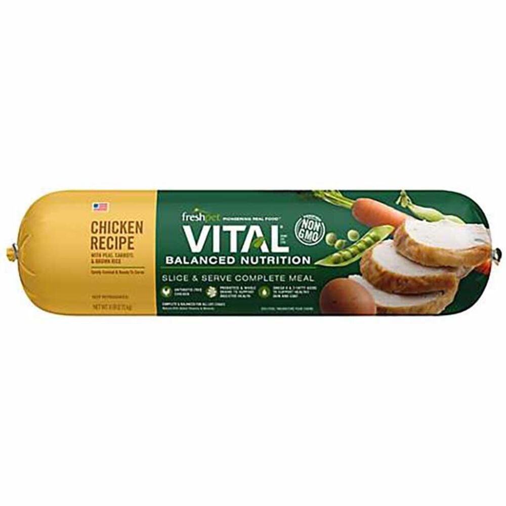 image of Vital Balanced Nutrition Chicken and Whole Grain Fresh Dog Food, 6 lbs