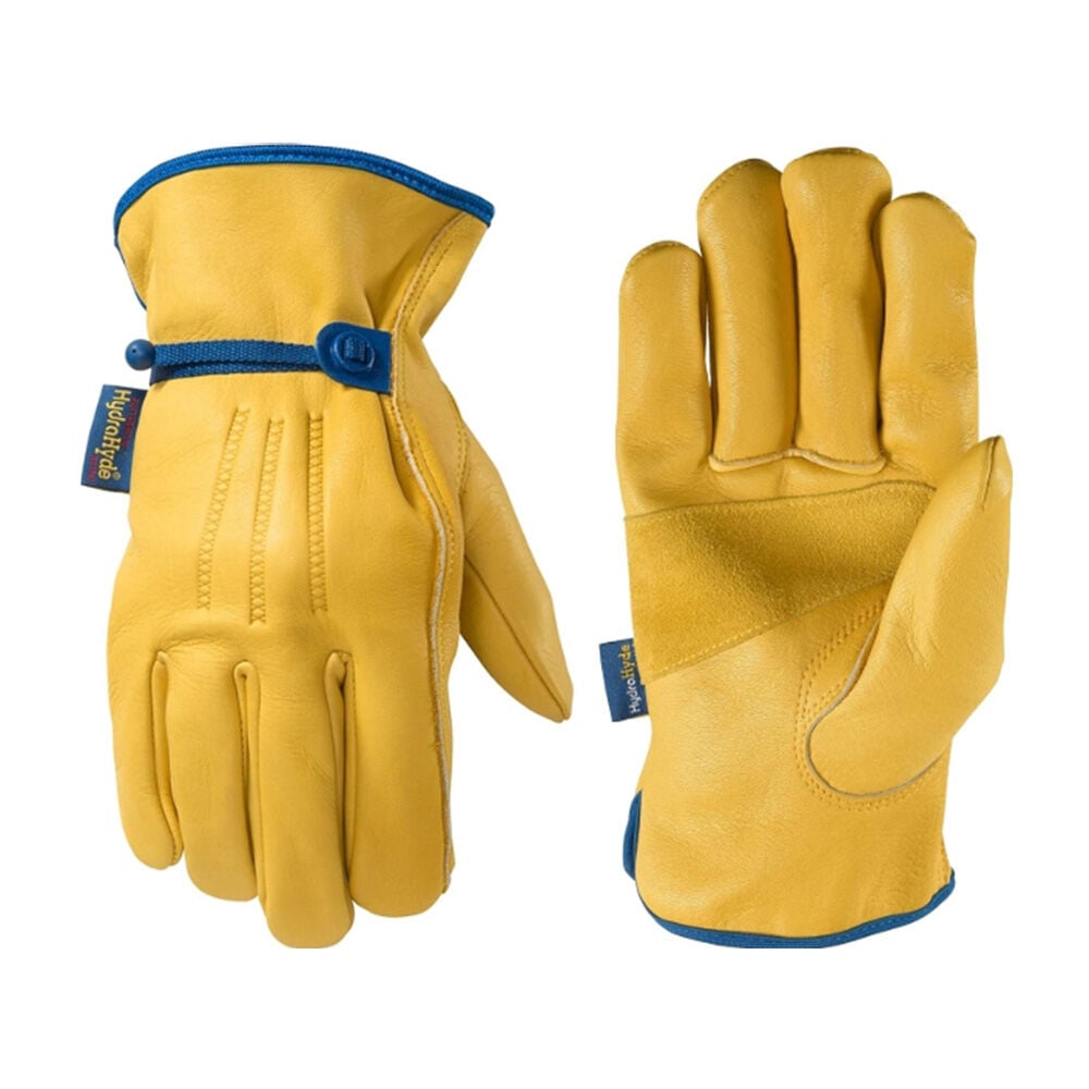 image of Men's Water-Resistant Leather Work Gloves