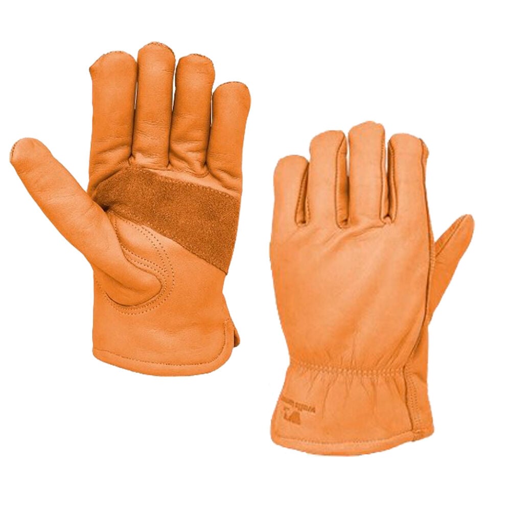 image of Men's Grain Leather Buffalo Lined Glove