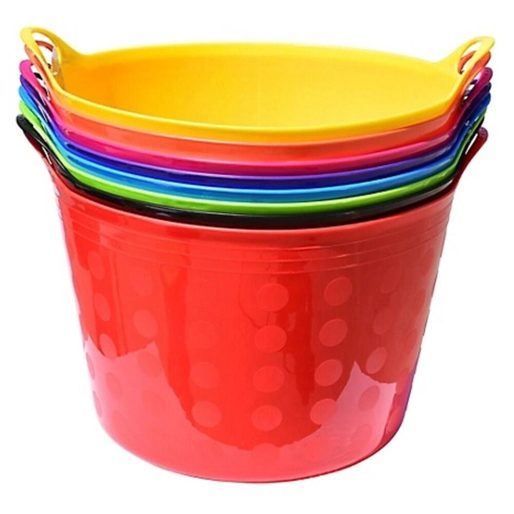 image of 12-gallon Tuff Flex Tub, Color May Vary