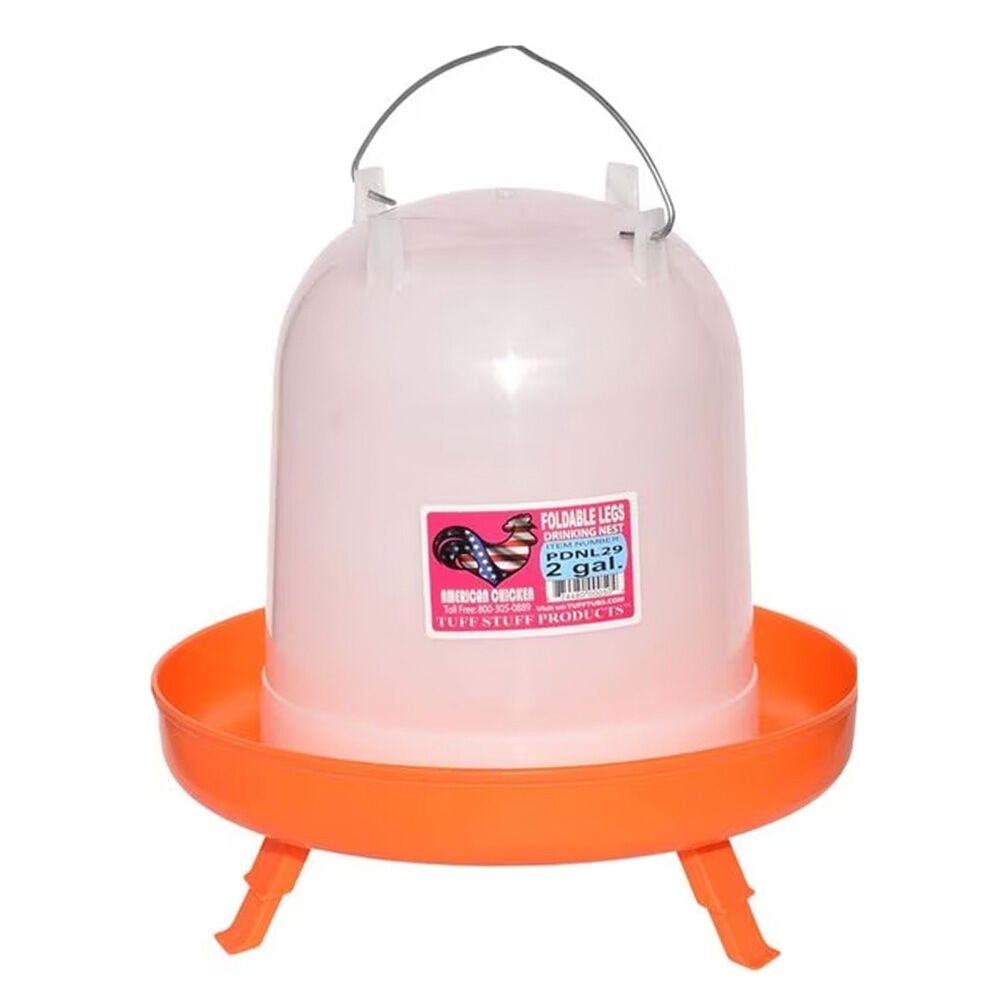 image of Poultry Waterer- Foldable Legs, 2 gal