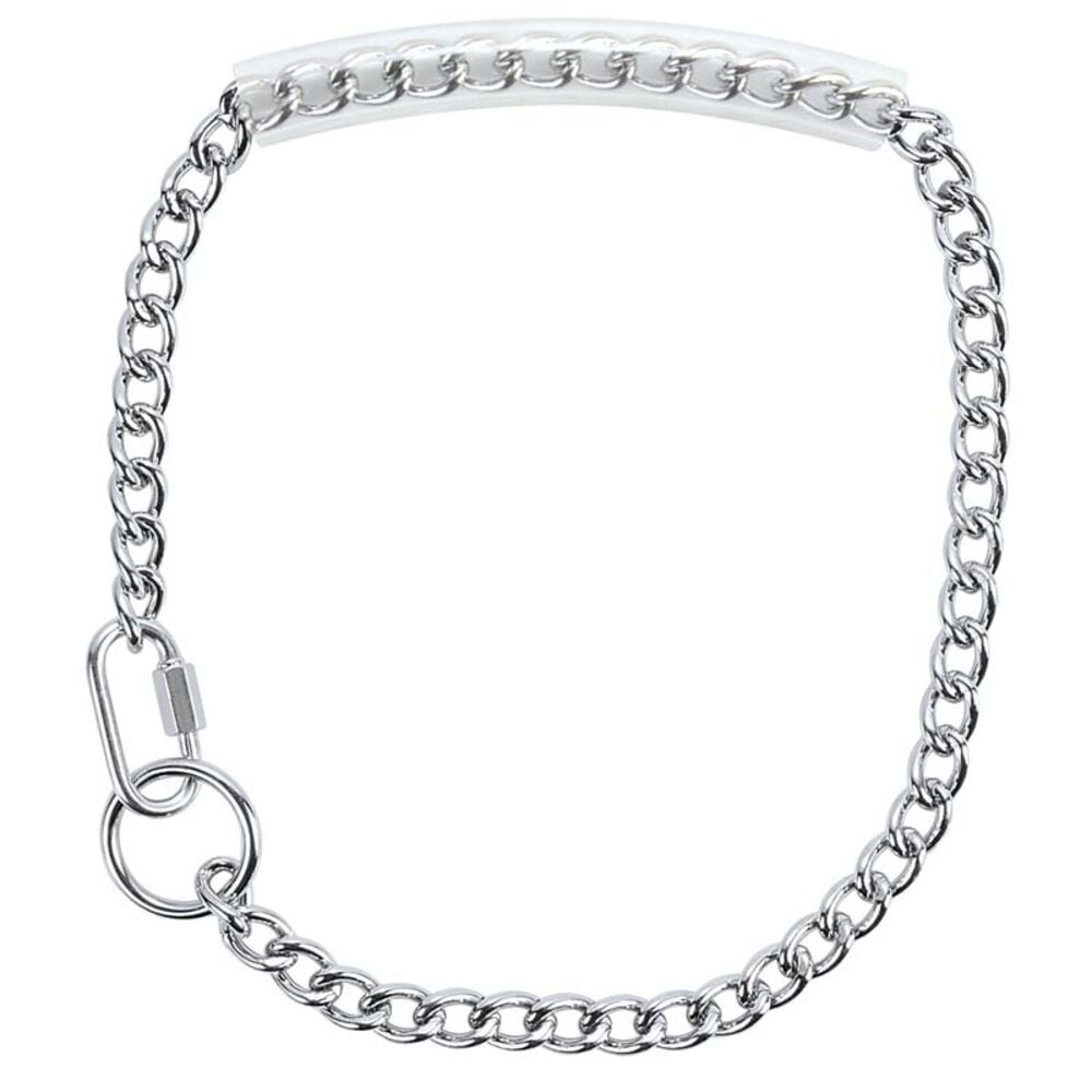 image of Chain Goat Collar with Rubber Grip, 24-inch