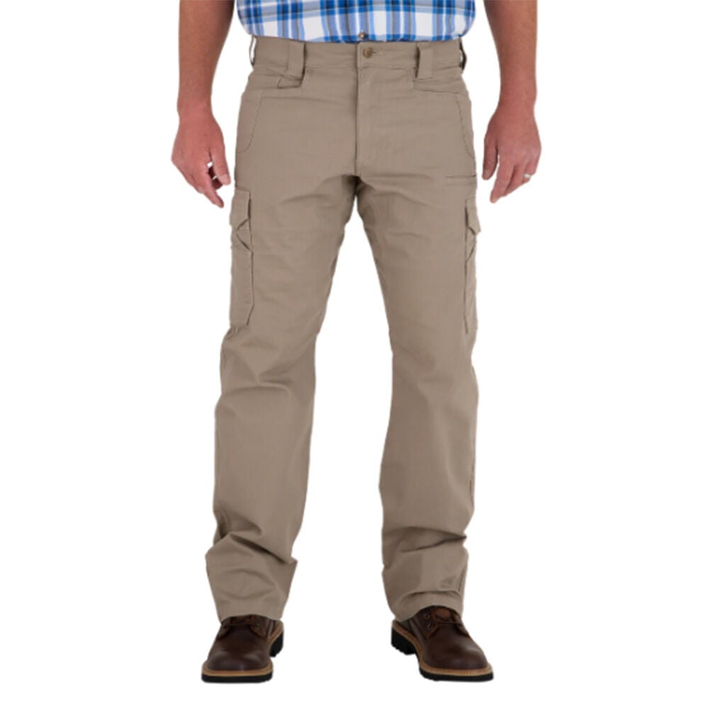 image of Men's Flex Canvas Cargo Pant- Khaki