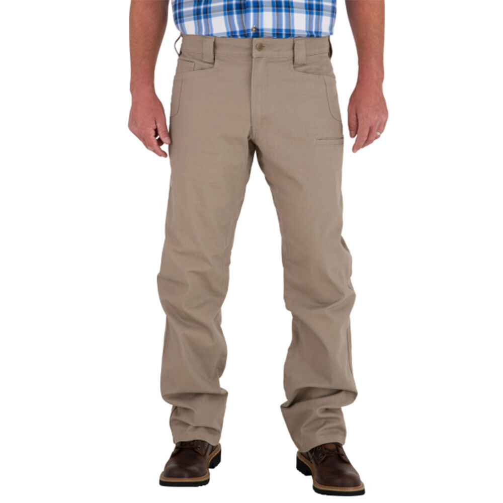 image of Men's Flex Canvas Work Pant- Khaki, 30 X 30