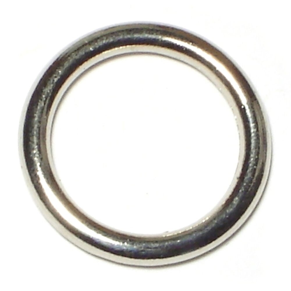 image of Number 7 x 3/4 Welded Rings - 80093