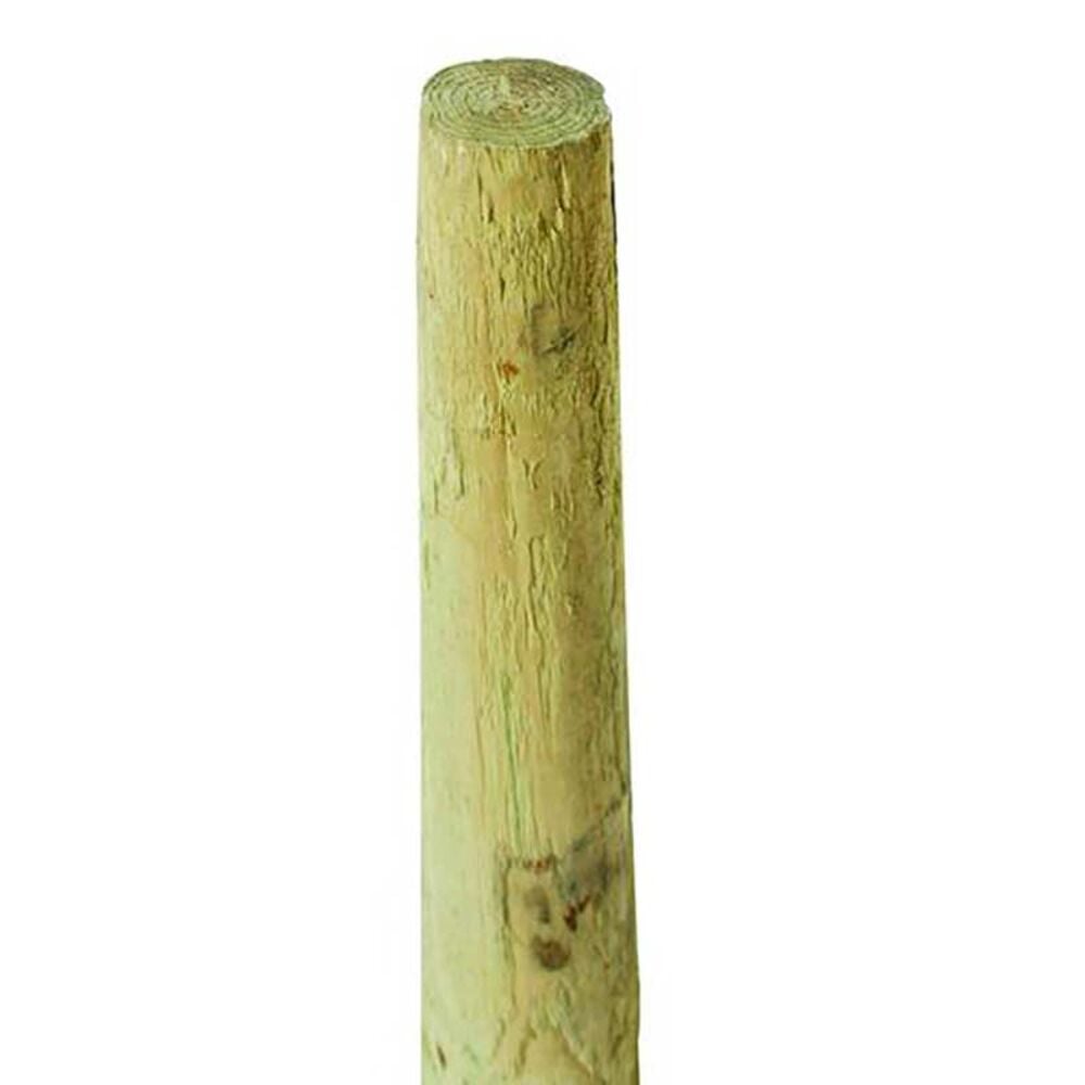 image of 6-in x 8-ft Round Wood Post