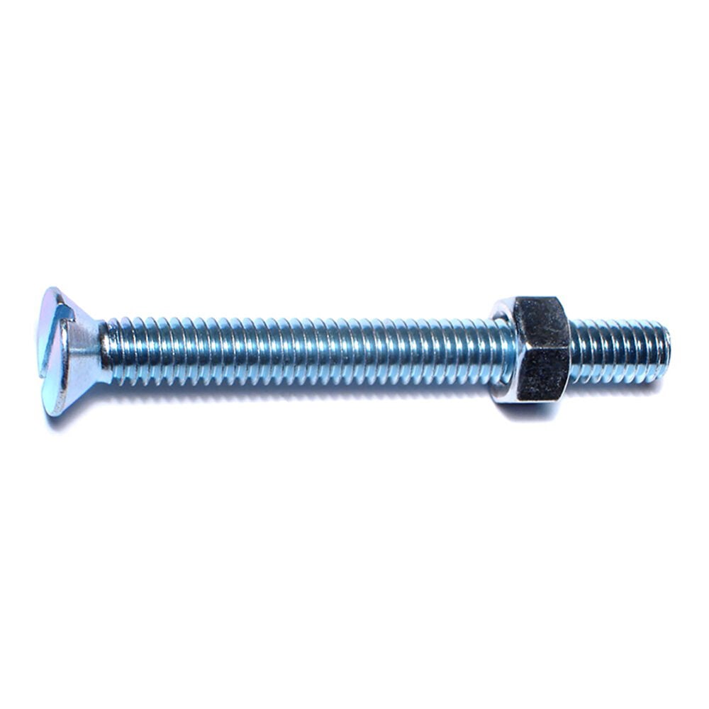 image of 5/16-18 X 3 Slotted Flat Stove Bolt