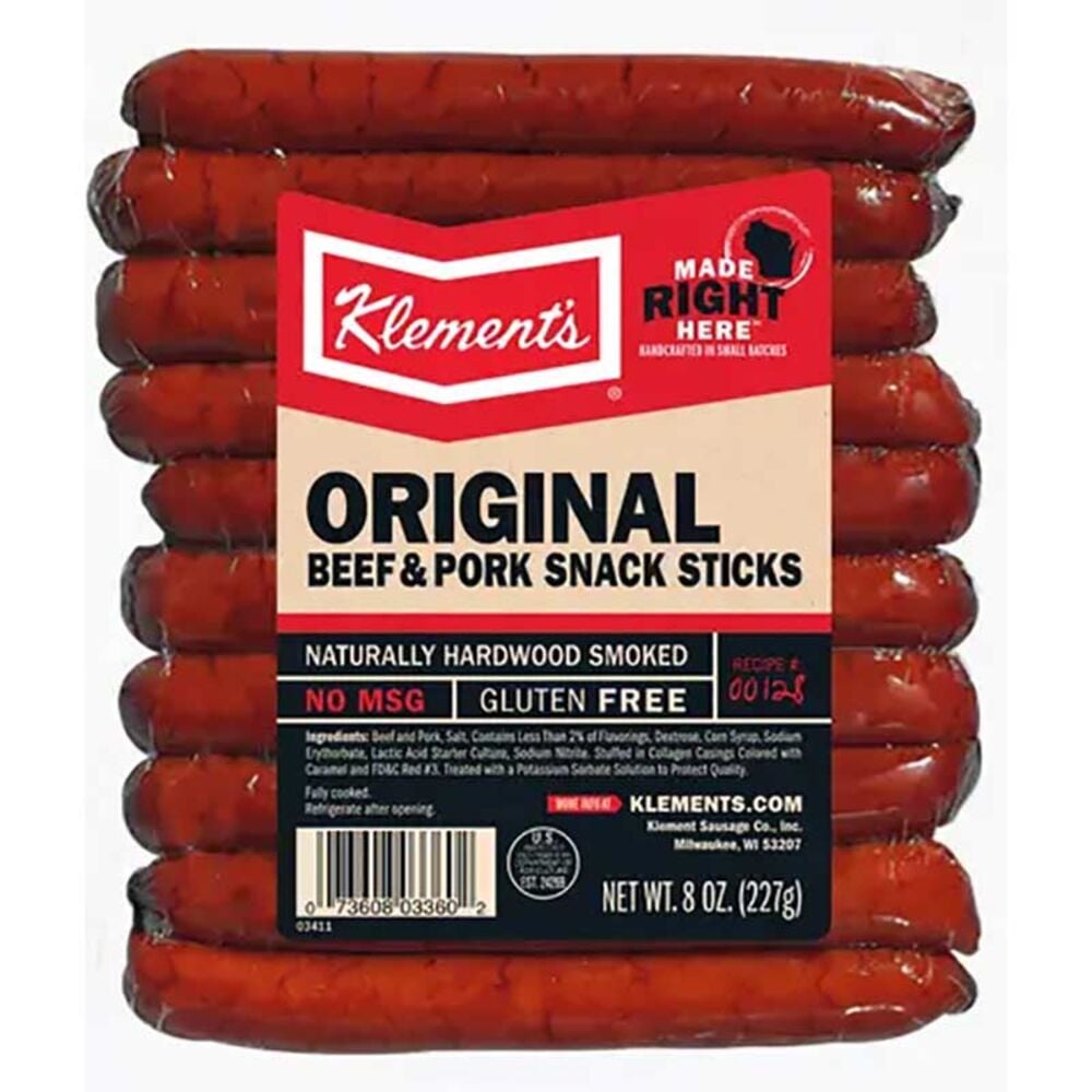 image of Original Beef & Pork Snack Sticks, 8 oz