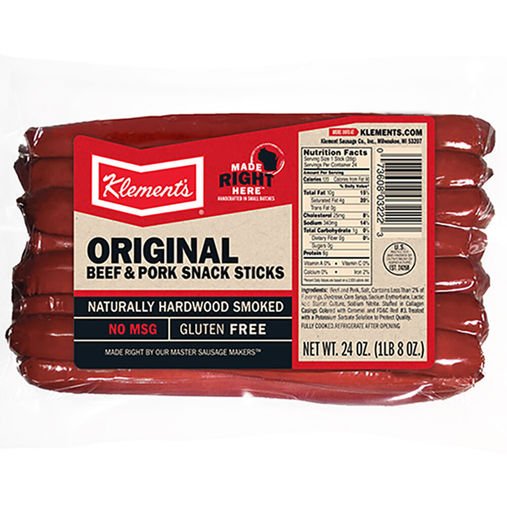 image of Beef & Pork Snack Bits, 24 oz.