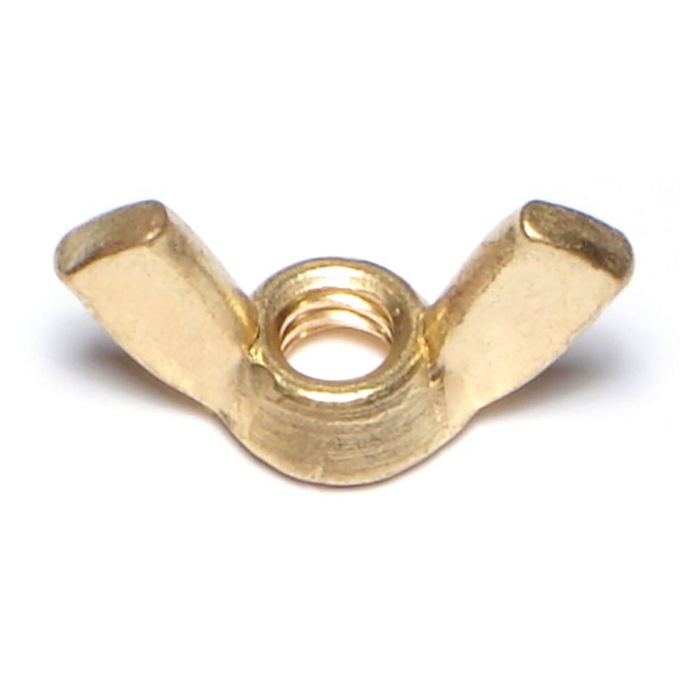 image of 1/4-20 Cold Forged Wing Nuts Brass - 80328