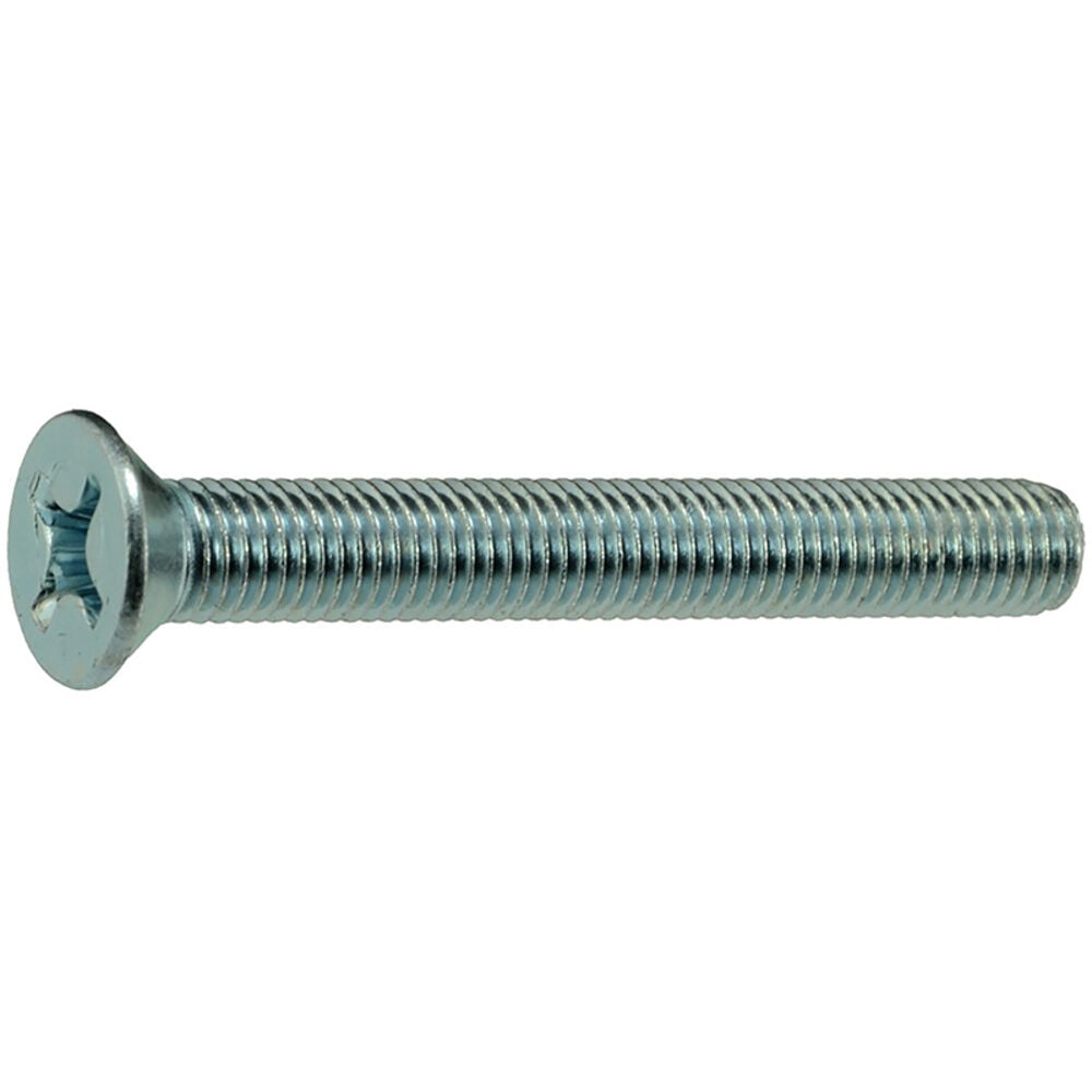 image of 1/4-28 X 2 Phillips Flat Head Machine Screw