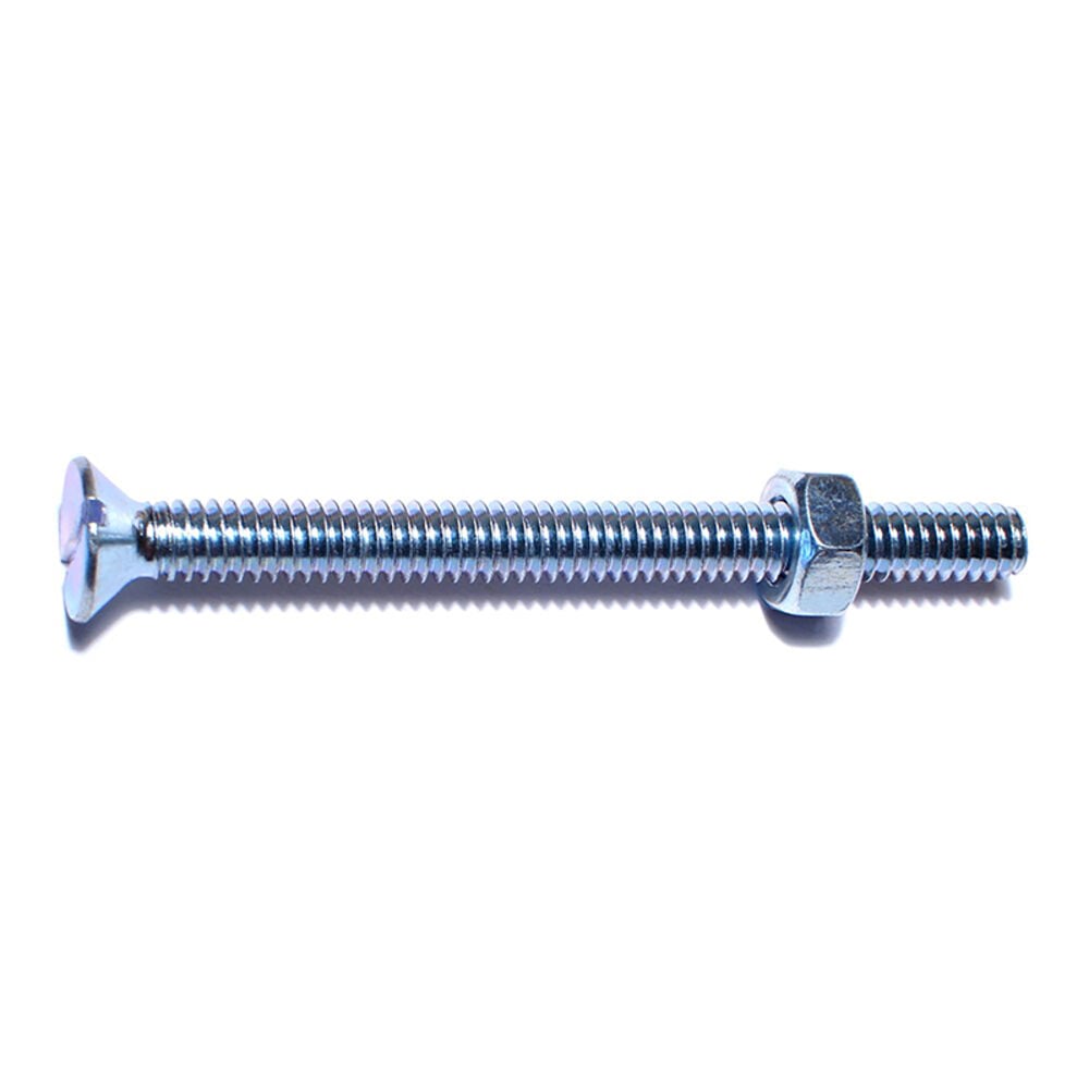 image of 1/4-20 X 3 Slotted Flat Stove Bolt