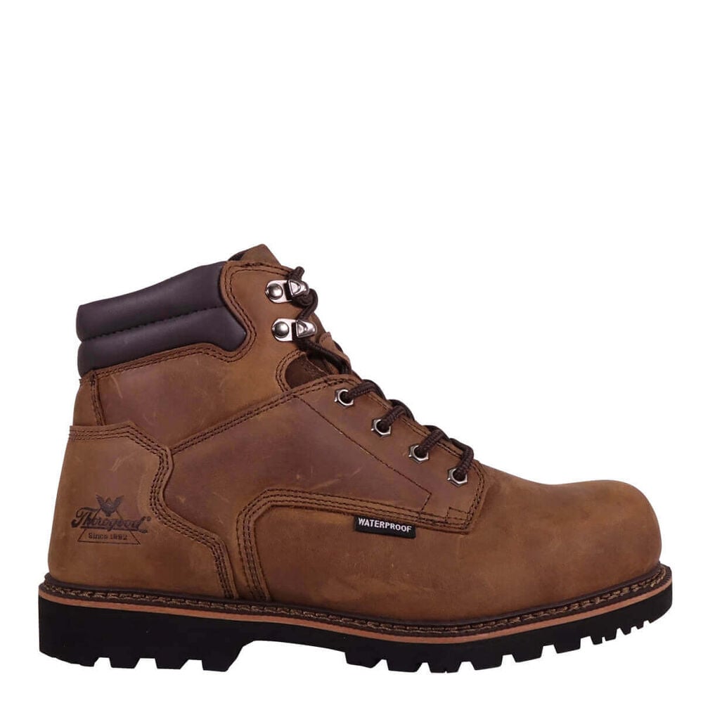 image of Men's V-Series Waterproof 6 in. Crazyhorse Safety Toe Boot